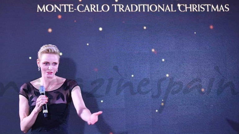 Charlene de Mónaco, solidaria en Navidad