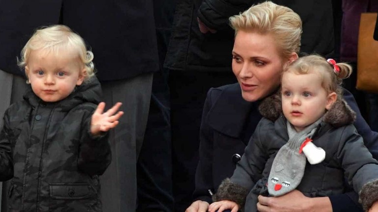 Los príncipes Jacques y Gabriella de Mónaco cumplen dos años