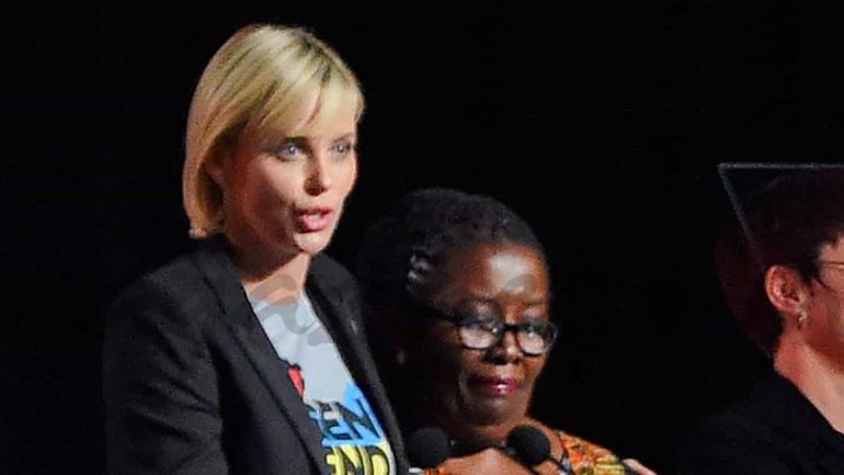 Charlize Theron y su lucha contra el VIH