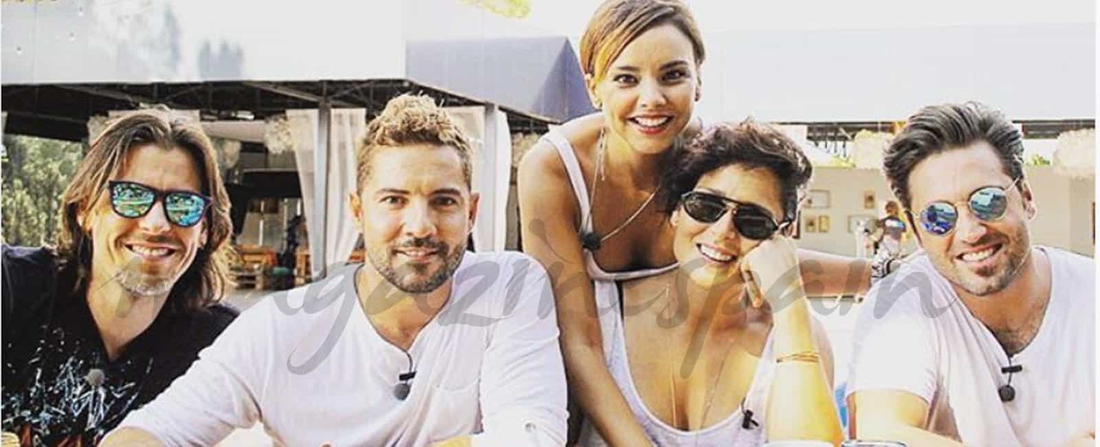 Las imágenes del reencuentro de David Bisbal y Chenoa