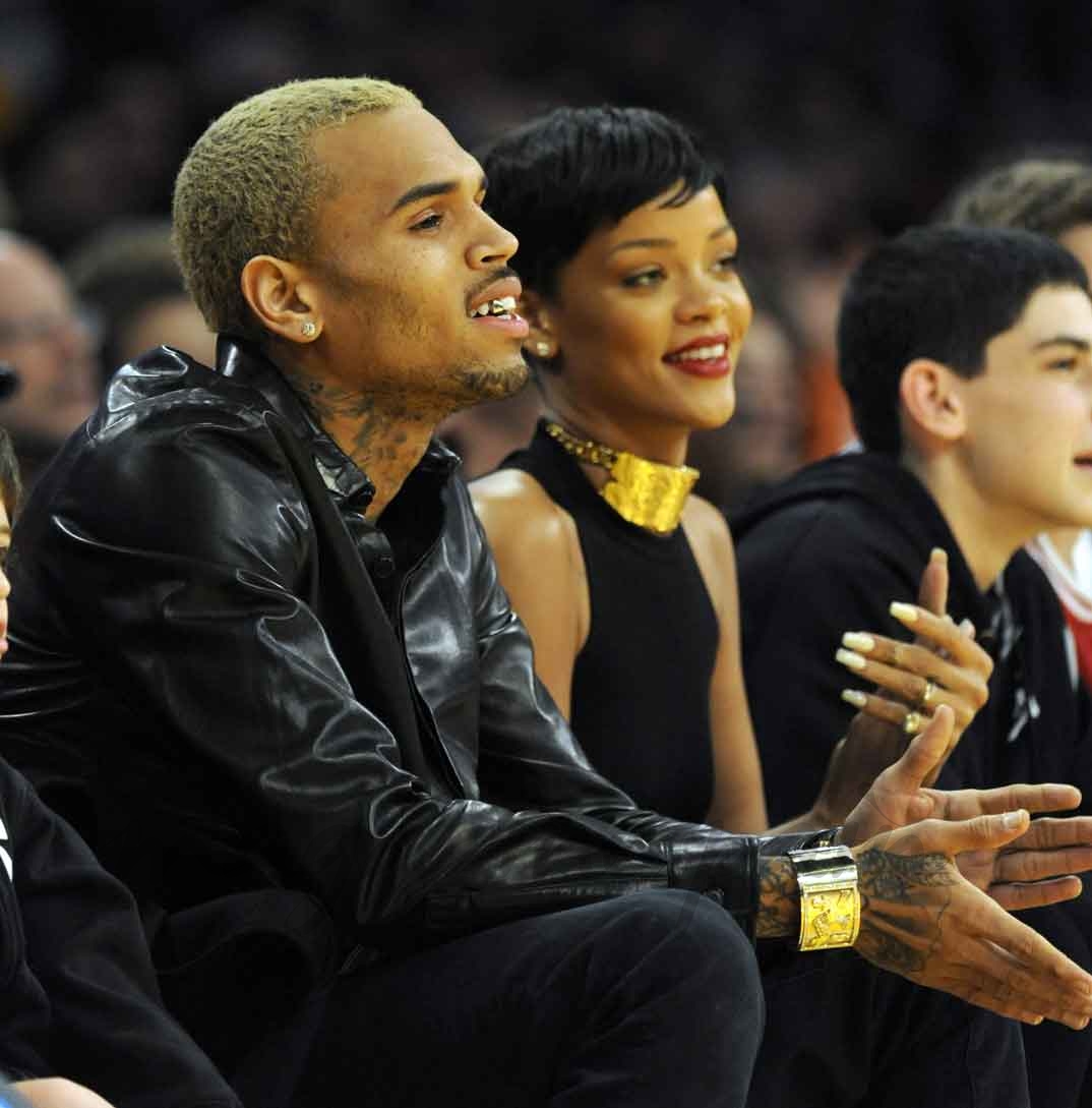 Chris Brown y Rihanna 