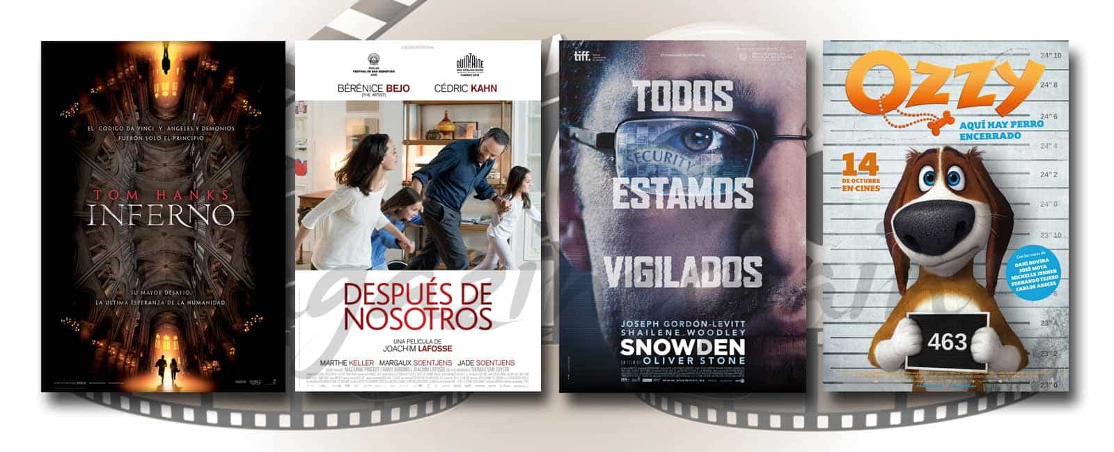 Estrenos de Cine de la Semana… 14 de Octubre de 2016