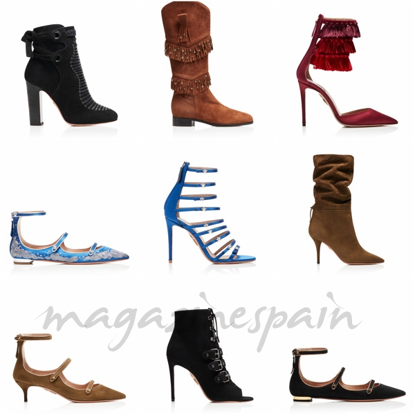 Colección Claudia Schiffer x Aquazzura 