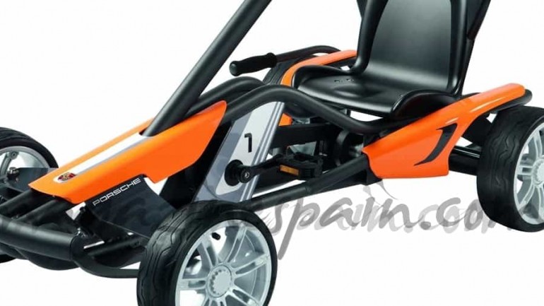 El nuevo vehículo Porsche es un go-kart
