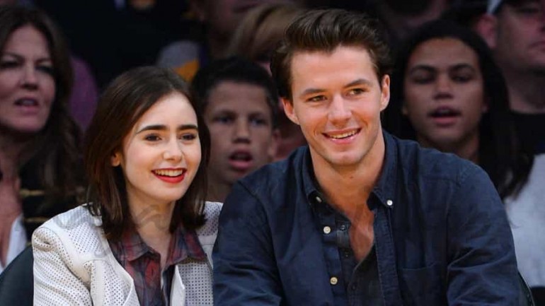 Lilly Collins y su nuevo novio, seguidores de Los Lakers