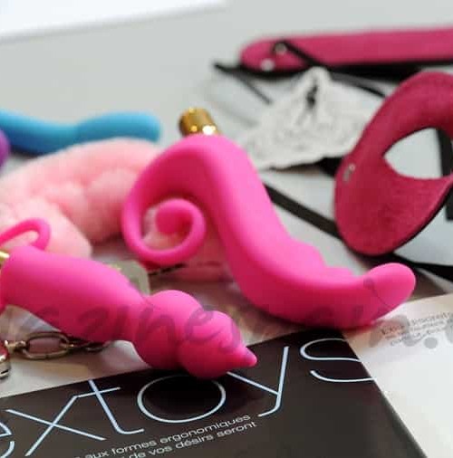 De compras en un «Sex Shop»