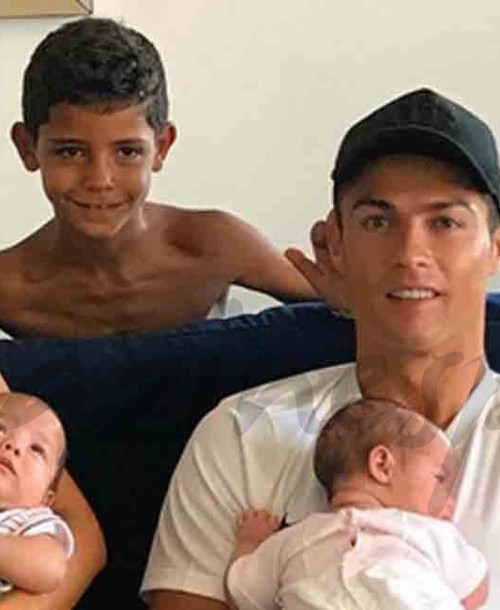 Cristiano Ronaldo muestra su lado más familiar