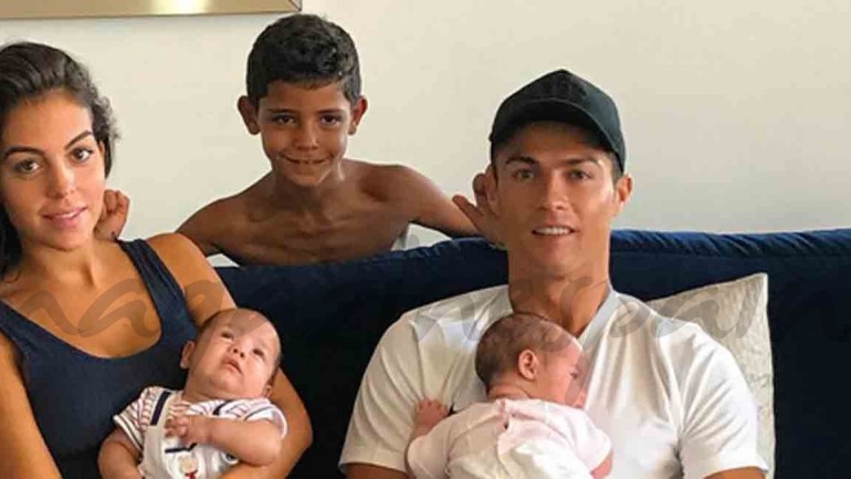 Cristiano Ronaldo muestra su lado más familiar