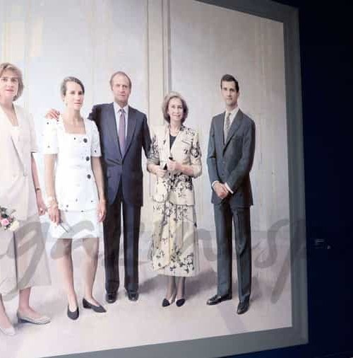 20 años después, el cuadro de la Familia Real