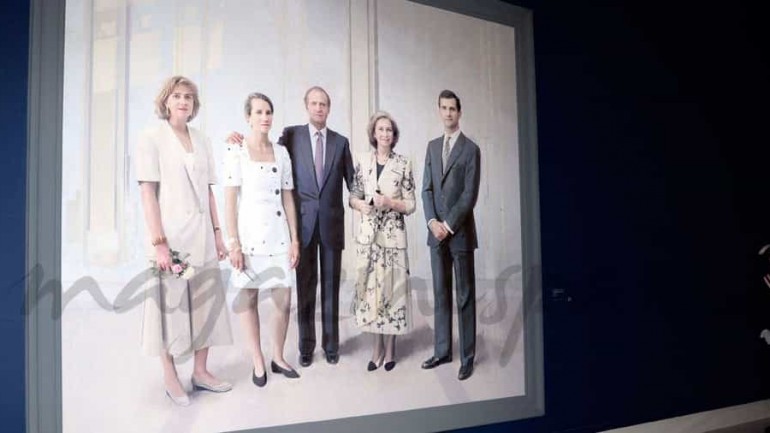 20 años después, el cuadro de la Familia Real