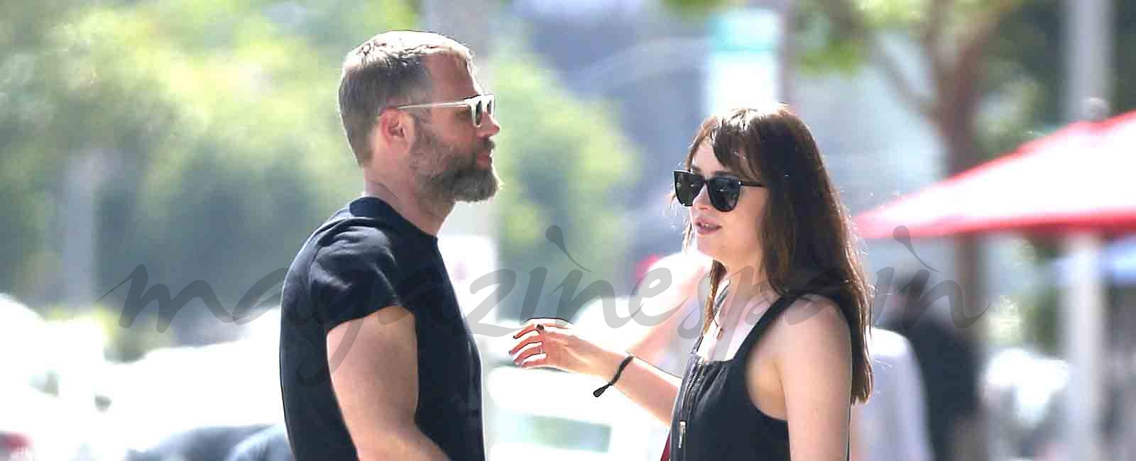 dakota johnson y su misterioso amigo