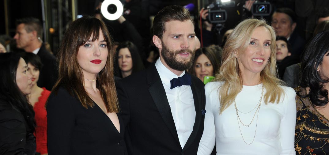 Dakota Johnson y Jamie Dornan estrenan en Berlín, “50 Sombras de Grey”