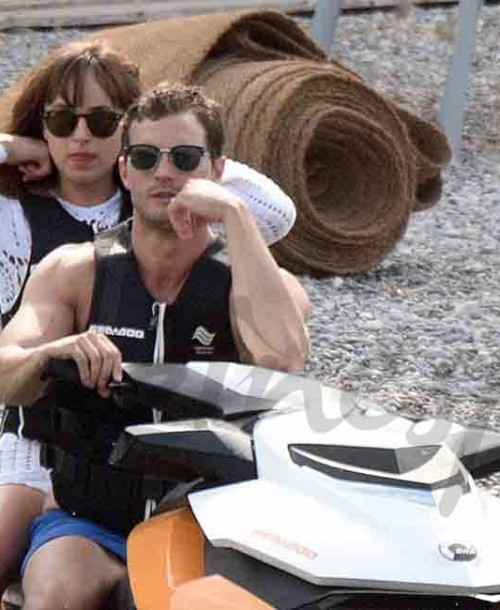 Dakota Johnson y Jamie Dornan ruedan “Cincuenta sombras liberadas”