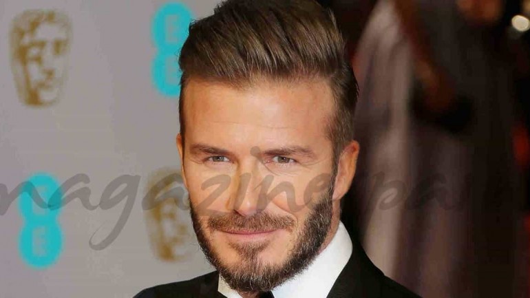 David  Beckham, modelo de cosmética