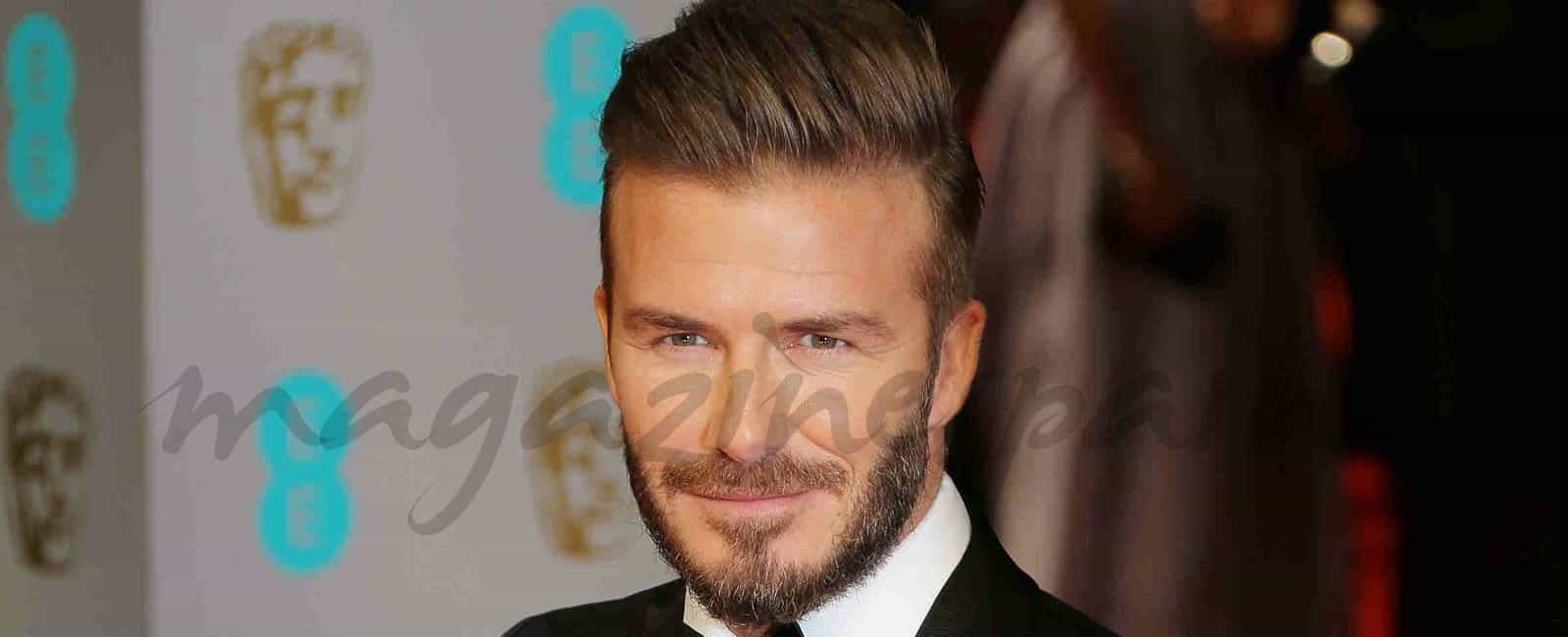 David  Beckham, modelo de cosmética