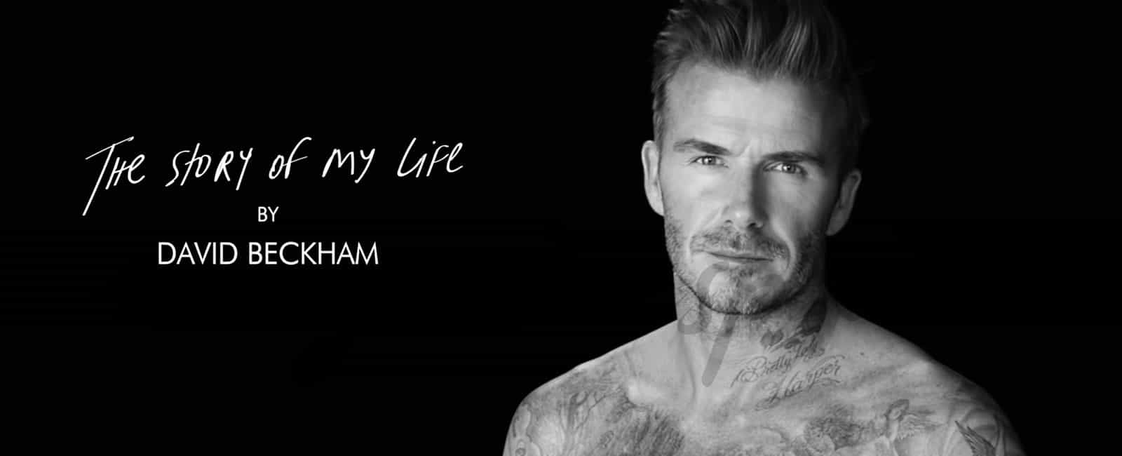 David Beckham… Sus tatuajes, la historia de su vida