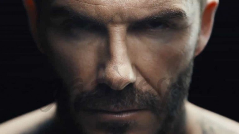 Los tatuajes de David Beckham cobran vida por una buena causa