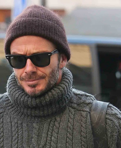 David Beckham toma nota de la moda masculina en París