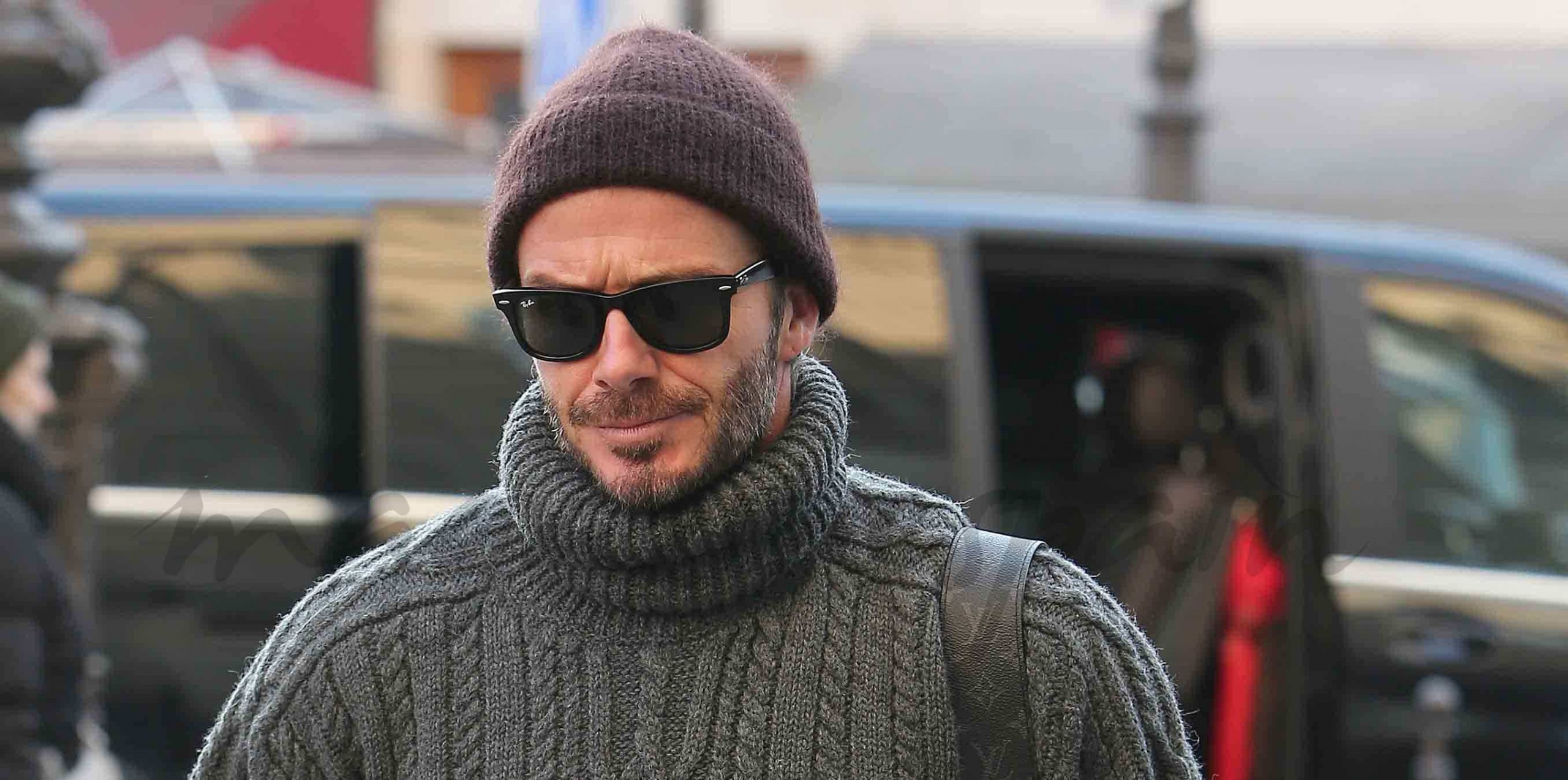 David Beckham toma nota de la moda masculina en París