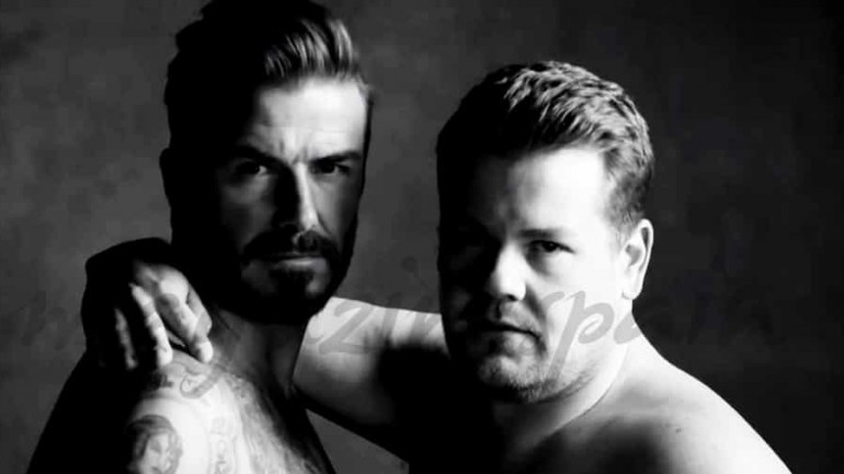 David Beckham se queda en calzoncillos en la televisión
