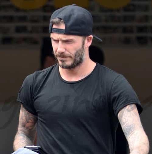 David Beckham se recorta la barba por un beso de Victoria