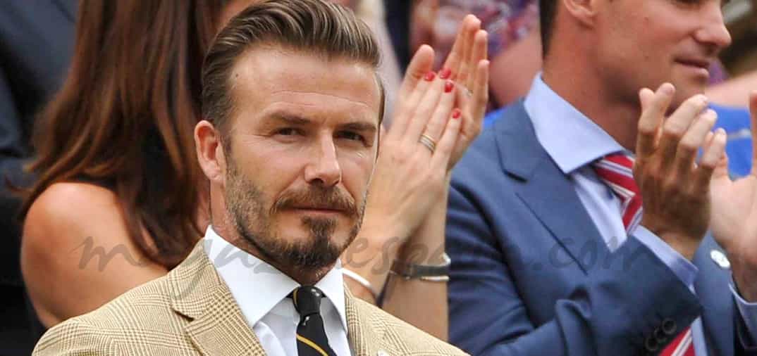 David Beckham, fiel a su cita con Wimbledon