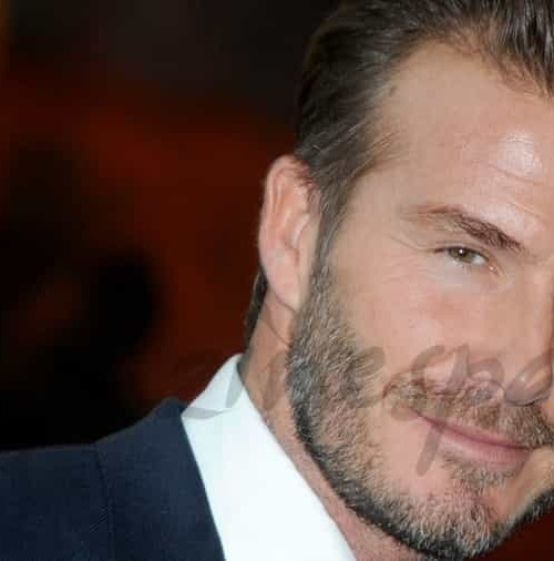 David Beckham solidario con los niños