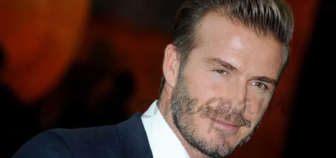 David Beckham solidario con los niños