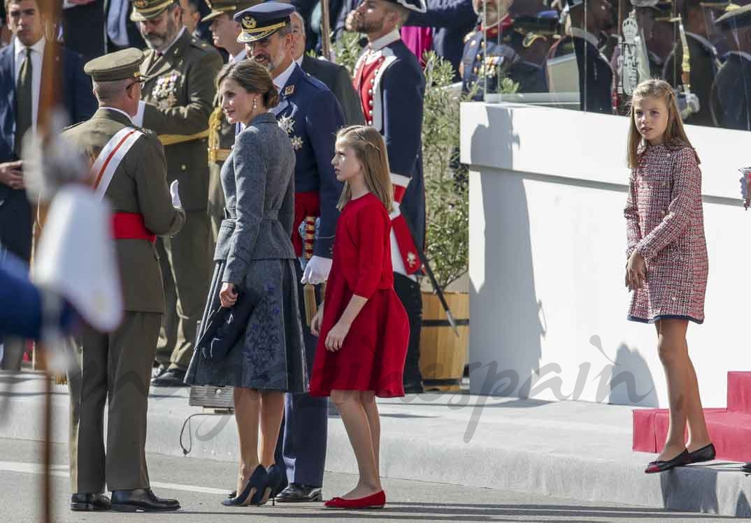 La Familia Real el Día Nacional