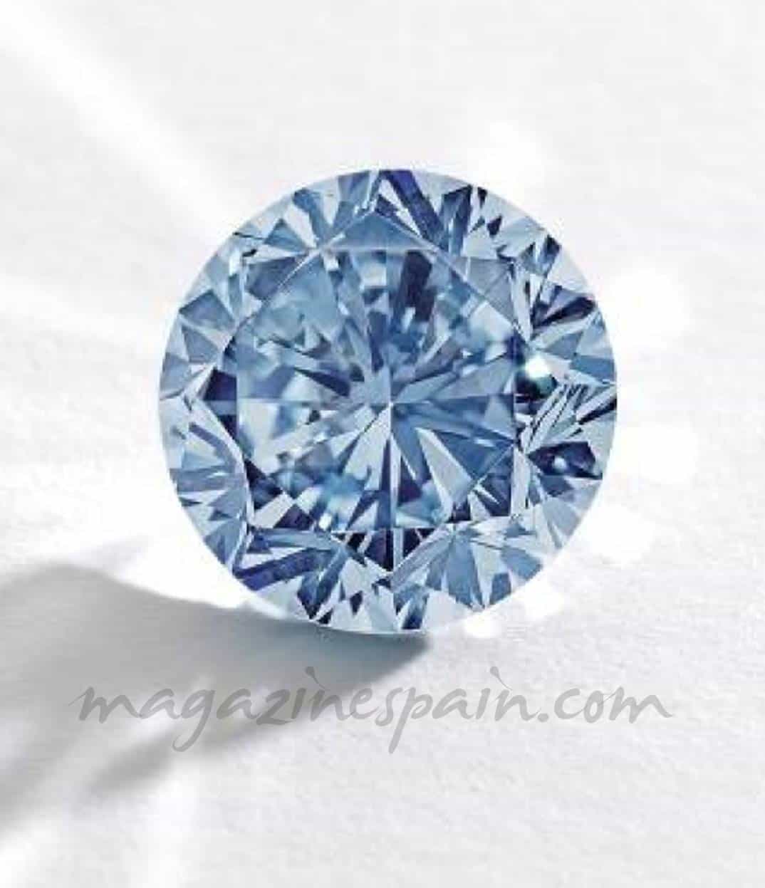 Un raro diamante azul de 14.000.000 de €