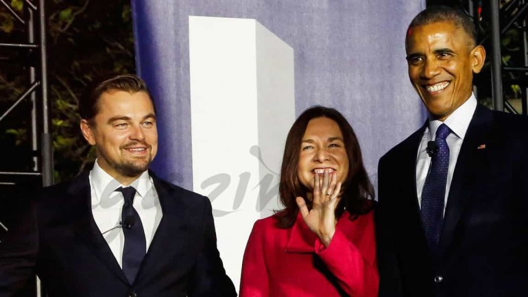 Leonardo DiCaprio y Barack Obama, juntos contra el cambio climático