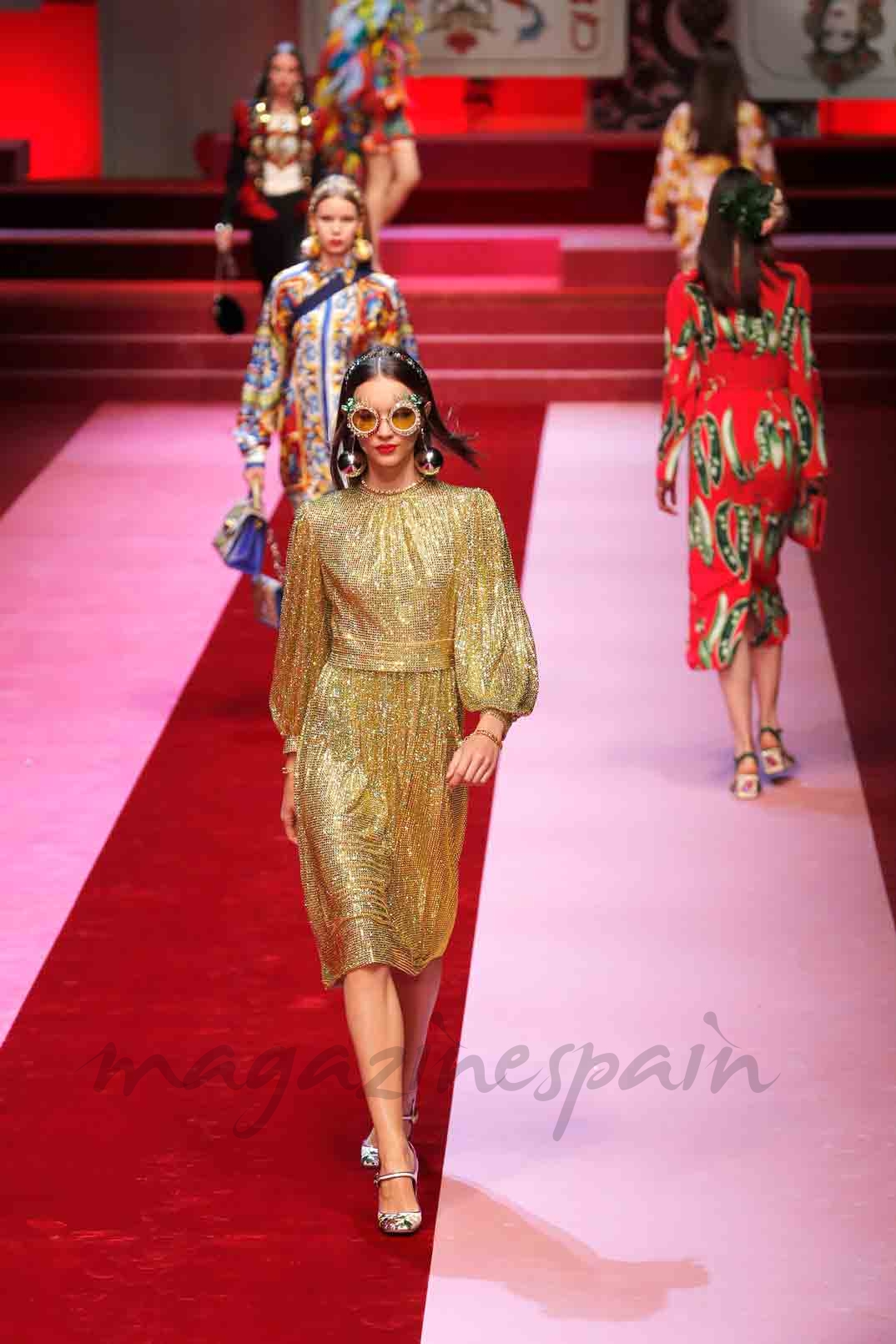 dolce gabbana milan fashion week primavera verano