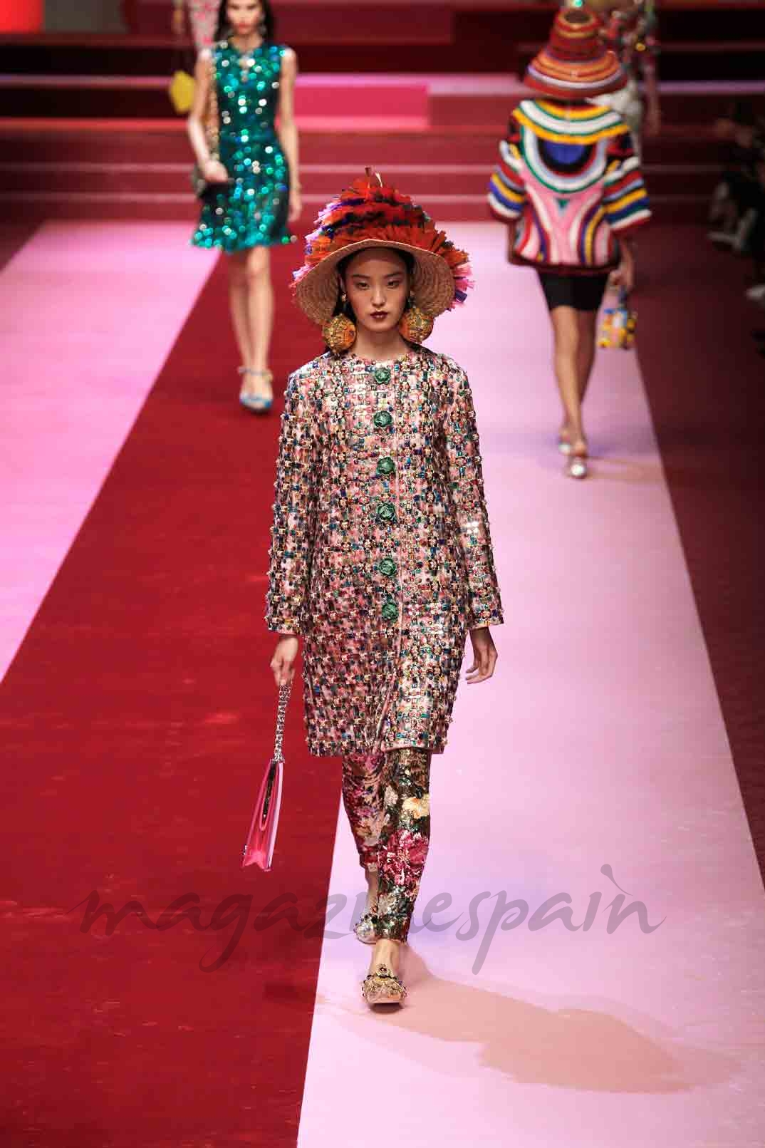 dolce gabbana milan fashion week primavera verano