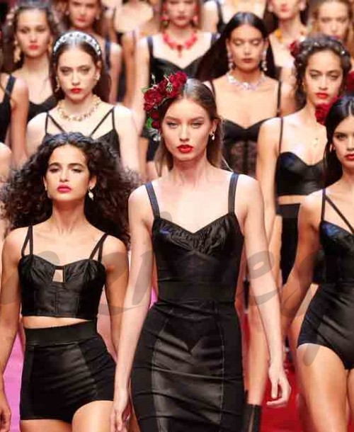 Milán Fashion Week: Doce & Gabbana Primavera Verano 2018
