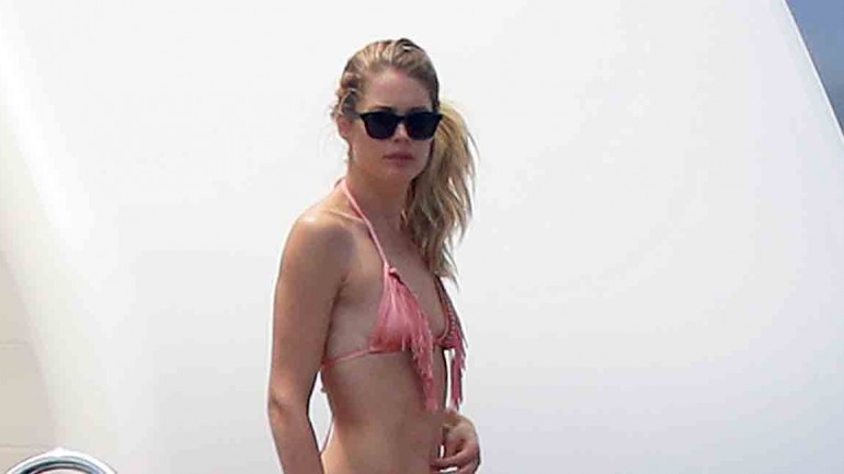 Doutzen Kroes luce tipazo en Saint Tropez