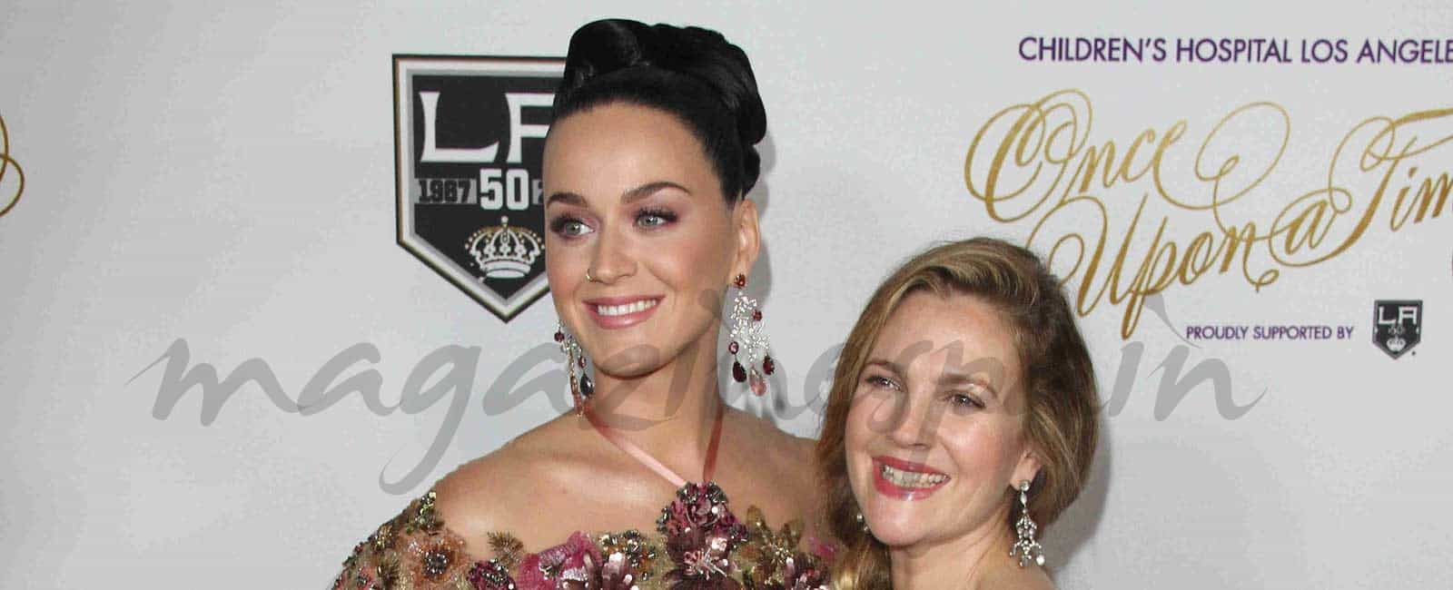 Drew Barrymore y Katy Perry, en la gala «Érase una vez»