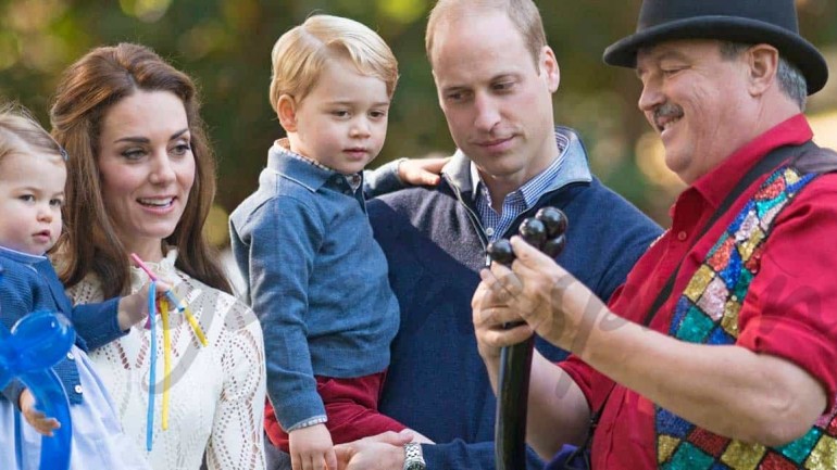 Las imágenes más tiernas de los duques de Cambridge con sus hijos en Canadá