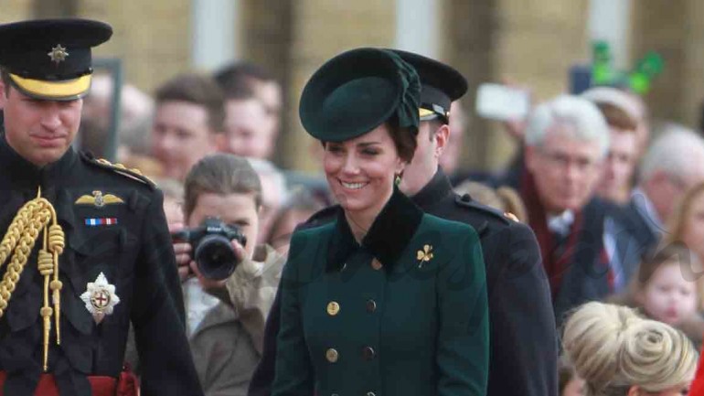El príncipe Guillermo y Catherine Middleton celebran el Día de San Patricio