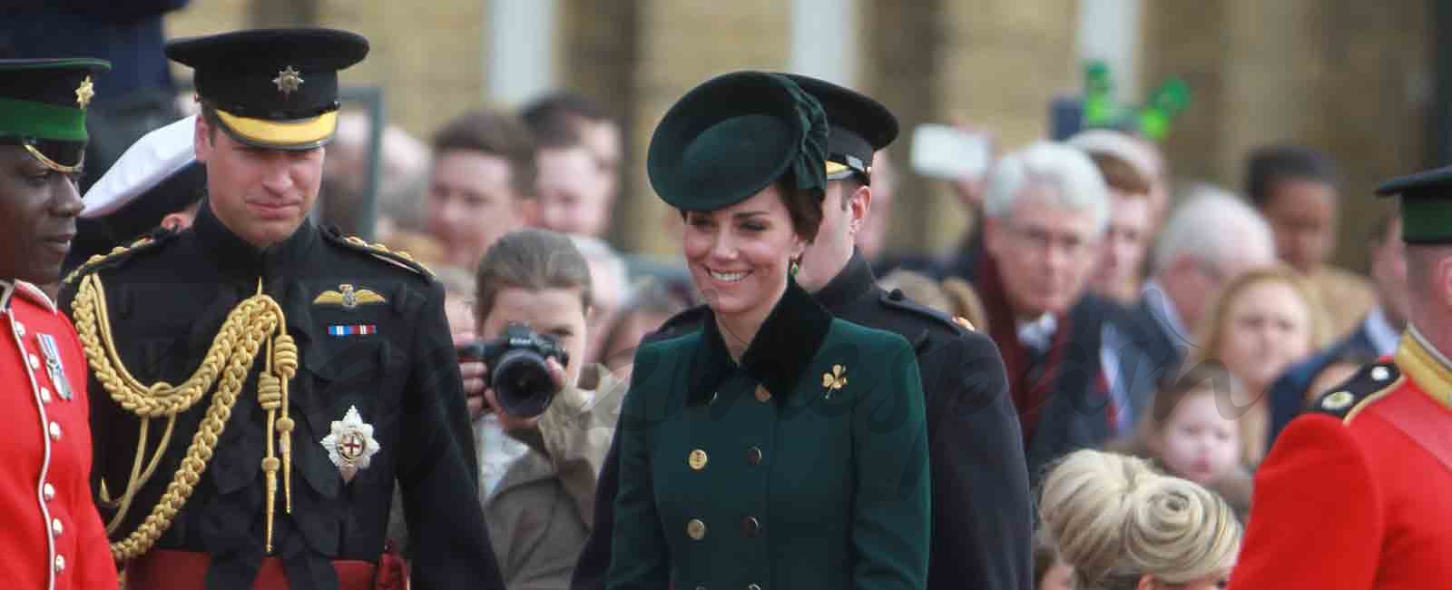 El príncipe Guillermo y Catherine Middleton celebran el Día de San Patricio