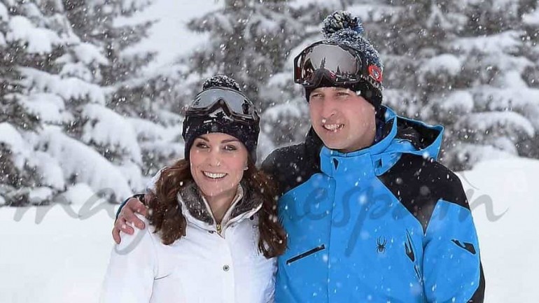 Vacaciones en la nieve de los Duques de Cambridge y sus hijos