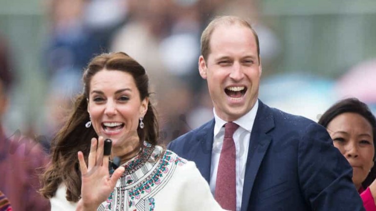 Duques de Cambridge, cariñoso encuentro con los Reyes de Bután