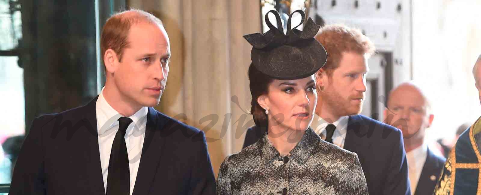 La Familia Real Inglesa en el homenaje a las victimas del terrorismo en Londres