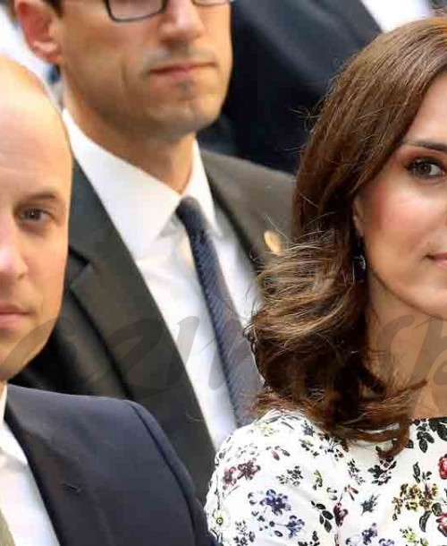 Kate Middleton apuesta por el estampado floral