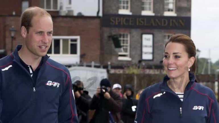 Los Duques de Cambridge, presiden la 35 edición de la Copa América de Vela