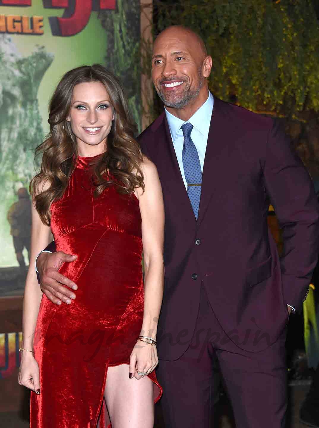 dwayne johnson y lauren hashian 10 años de amor