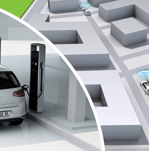 Volkswagen presenta el,  «e-Golf Intelligent Charge»