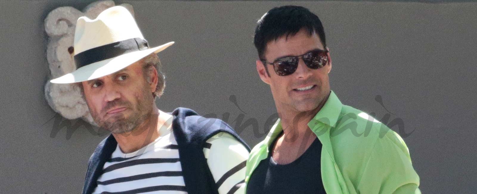 Edgar Ramírez y Ricky Martin