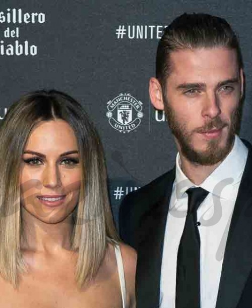 Edurne y David de Gea, encuentro solidario en Manchester