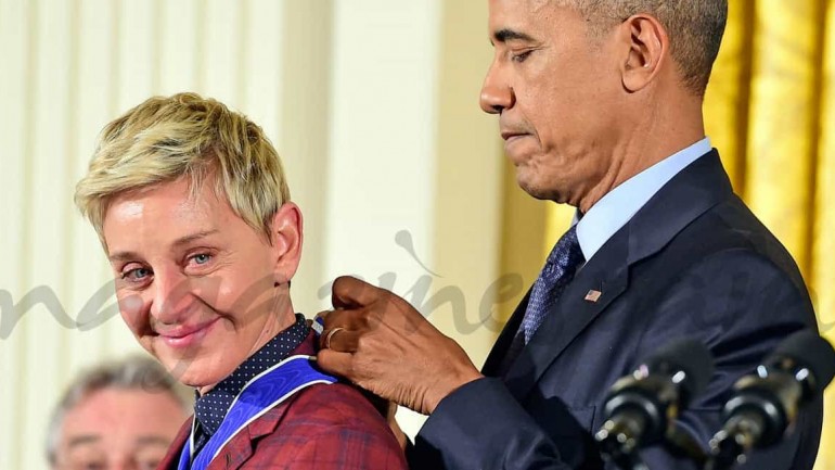 Ellen Degeneres bate récord con su ‘Mannequin Challenge’ en la Casa Blanca