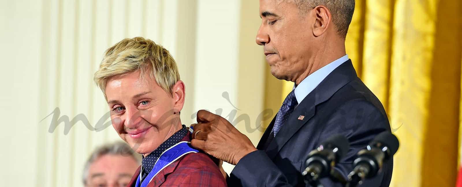 Ellen Degeneres bate récord con su ‘Mannequin Challenge’ en la Casa Blanca